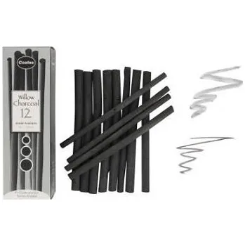 Coates přírodní uhel 12 ks směs Scene Painters (Coates přírodní uhel 12 ks směs Scene Painters)