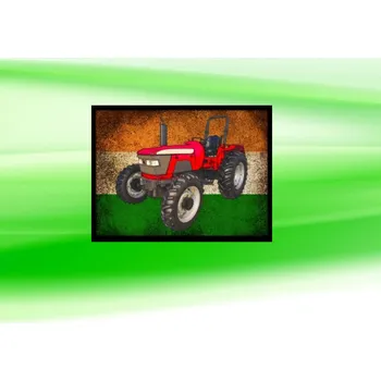 Nášivka nášivka s traktorem MAHINDRA 5530 Obdélník (nášivky traktory)