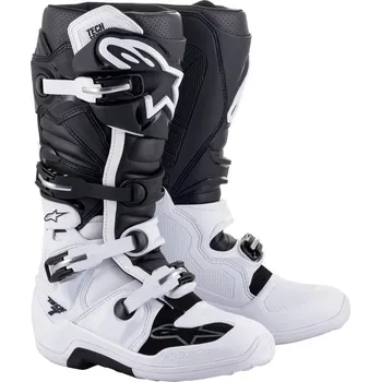 Moto obuv Boty TECH 7 2022, ALPINESTARS (černá/bílá) - 51