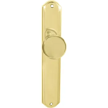 MPK - KOULE ROMEO A JULIA PZ otvor pro vložku, 72 mm, koule pevná ks OLV - Mosaz leštěná lakovaná