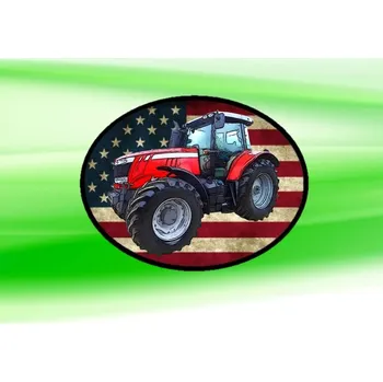 Nášivka nášivka Massey Ferguson 7718 Obdélník (nášivky traktory )