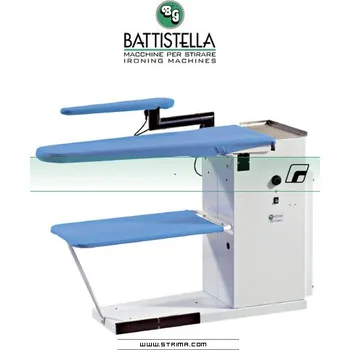 Žehlicí prkno BATTISTELLA NETTUNO MAXI žehlící prkno 50x130cm, odsávání, vyhřívání, rukávník