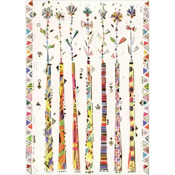 Turnowsky Přání 00983 - 13x18cm, zlatotisk - Kytka ve váze