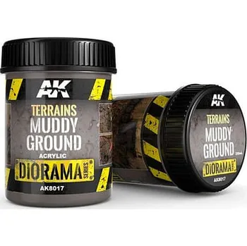 AK Interactive: Terrains - Muddy Ground 250ml