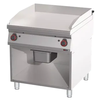 Grilovací deska hladká chrom | REDFOX - FTHC 90/80 G