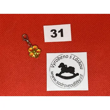 HandMade by VeJa Přívěšek s karabinkou č.31