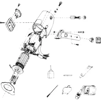 Příslušenství k šicímu stroji Dayang Šroub statoru pro řezačku RSD 100-4“, S108