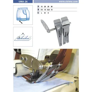 Texi Zakladač speciální pro šicí stroje UMA-26 25/12,5 M