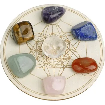Vánoční dekorace Feng Shui Harmony Čakrový set kamenů