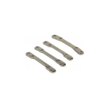 RC vybavení 1:10 Quantum2 MT Flux Monster Truck 4WD: Hliníkové vložky držáků ramen zavěšení