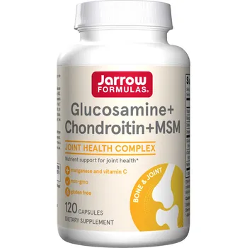 Zdraví Jarrow Glucosamine, Chondroitin & MSM, 120 kapslí