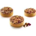 Formičky na tartaletky Ø 7cm - TARTE RING RÁFKY kulaté sada 8 ks - Silikomart