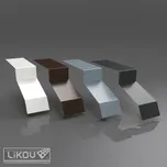 BB-S hnědá/spojka balkonových lišt