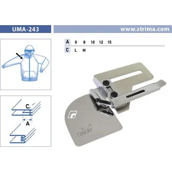 Texi Vodič pro šicí stroje UMA-243 8 M
