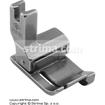 Texi Patka kompenzační jehelní podávání pro šicí stroje, pravá 12.7mm 218-NF 1/2