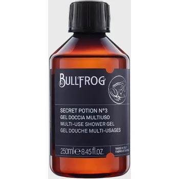 Sprchový gel Bullfrog Secret Potion N3 Multi-Use Shower Gel univerzální mycí gel na tělo, obličej a vlasy 250 ml