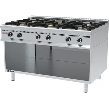 Sporák GASTROHAAL VP-960 SPORÁK PLYNOVÝ - VAŘIDLO