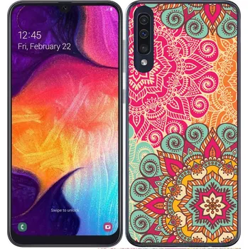 Pouzdro na tablet VSECHNONAMOBIL 18601 MY ART Ochranný obal Samsung Galaxy A70 MANDALA (043)