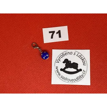 HandMade by VeJa Přívěšek s karabinkou č.71