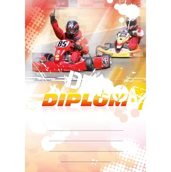 Motokárový diplom A5