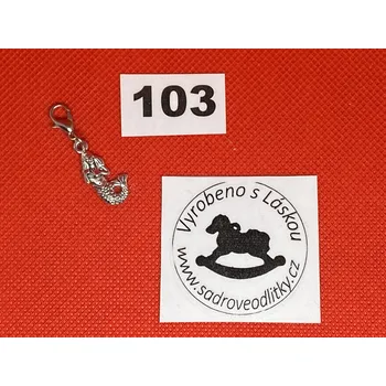 HandMade by VeJa Přívěšek s karabinkou č.103