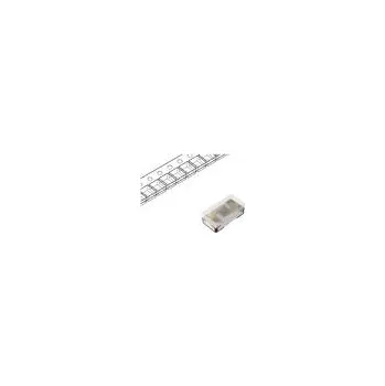 Polovodič LED SMD 0402 zelená 28÷280mcd 1x0,5x0,35mm 65° 2,5÷3,1V 5mA