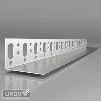 Stavební profil LU-N 08/130/2000/lišta zakládací bez přední hrany 2m