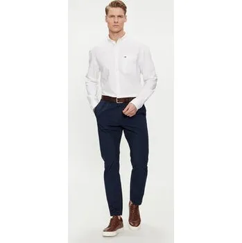 Pánská košile Tommy Jeans Košile Oxford DM0DM18335 Bílá Regular Fit L
