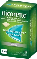 nicorette Classic Gum 105x 2 mg