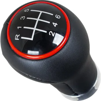 Řadící páka AUDI čevený kroužek 6st. 12mm bez manžety