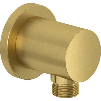 Vodovodní baterie Nova Fonte - připojovací kolínko, kartáčované zlato 20543N0-15