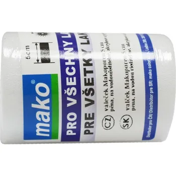 Malířský váleček MAKOCOLOR Váleček malířský 50mm, pr.držadla 6mm MAKOPOREN