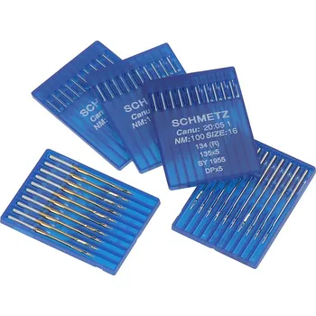 Strojové jehly pro průmyslové šicí stroje Schmetz DMX5 160