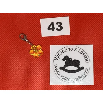 HandMade by VeJa Přívěšek s karabinkou č.43