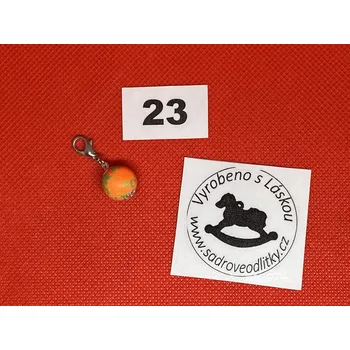 HandMade by VeJa Přívěšek s karabinkou č.23