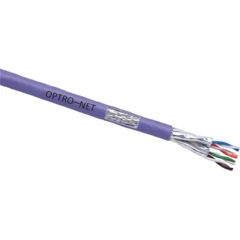 Síťový kabel C7SFTPZHVT-D-500 Kabel S/FTP, kat7, AWG23, 600Mhz, LSZH Dca, fialový, cívka 500m