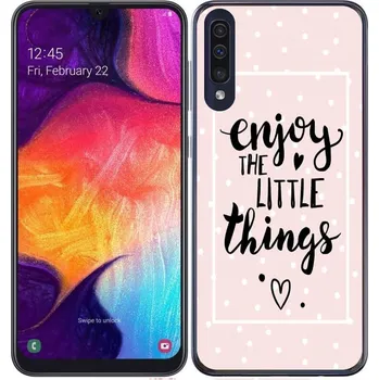 Pouzdro na tablet VSECHNONAMOBIL 18599 MY ART Ochranný obal Samsung Galaxy A70 LITTLE THINGS (039)