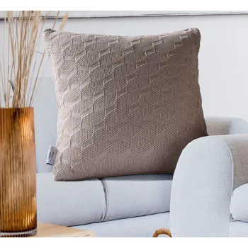 Dekorativní polštářek Povlak polštářku 40x40 DP93 kávová