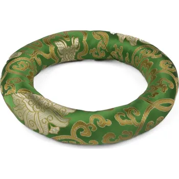 Polštářek pod tibetskou mísu ø 20 cm zelený (vhodný na mísu o průměru cca 25 cm a více)