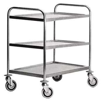 Servírovací stolek Servírovací vozík 3 police 800 mm | REDFOX - CR 083