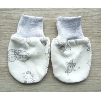 Rukavice AMÁLKA Bavlněné rukavičky, malí medvídci Velikost: 56-68