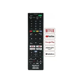 Dálkový ovladač Dálkový ovladač pro Sony LCD/LED Smart TV HUAYU RM-L1715 univerzální, Sada vč. baterie