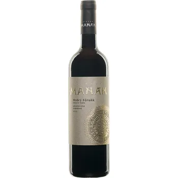 Víno Vinařství Štěpán Maňák Modrý Fěruňk 2022 jakostní suché zrálo v sudu