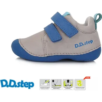 Chlapecké polobotky D.D.Step S015-41509A Barva: Šedá, Velikost: 23