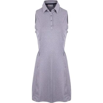 Dámské šaty Kjus W šaty Bella Structure - bílo modré: Dámské 32