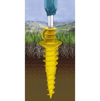 Sušák na prádlo JUWEL - dvojitý zemní šroub LG1686