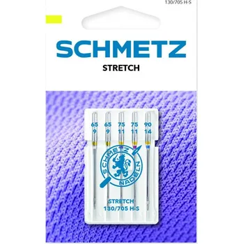 Nástroj na niť a příze Schmetz Jehly strečové 130/705 H-S VQS 65-90 STRETCH