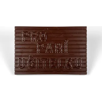 Čokoláda Čokoláda Pro paní učitelku hořká, 80g