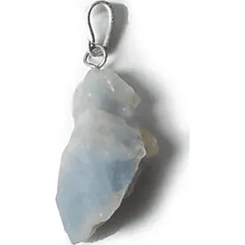 Milujeme Kameny Kalcit modrý - surový kámen - přívěsek 328842