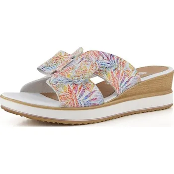 Dámské pantofle Remonte pestrobarevné pantofle na klínu D6456-90 - 40 | P671039